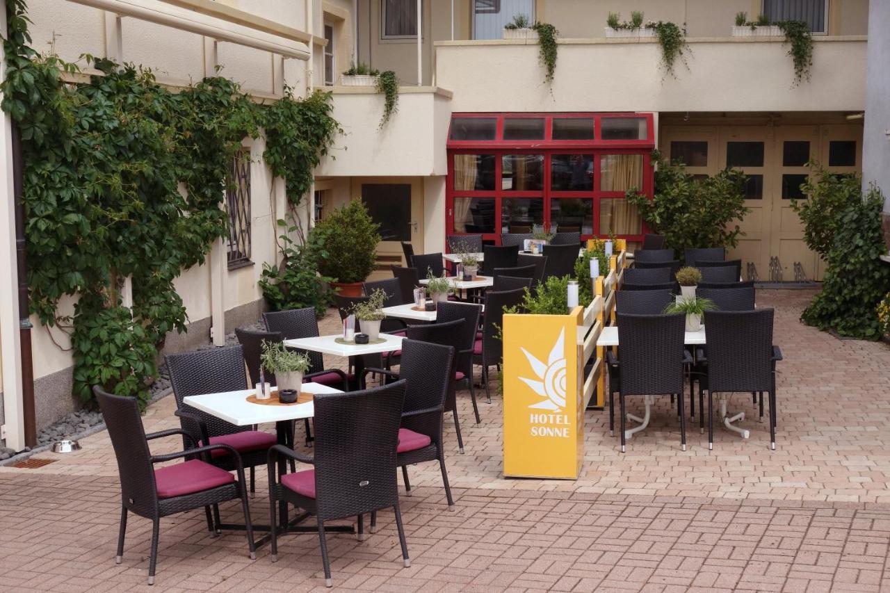 Hotel-Appartement Sonne เกอร์สเฟลด์ ภายนอก รูปภาพ